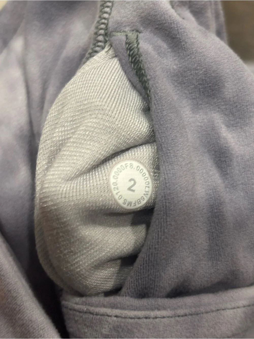 Lululemon Align crop grey marble leggings size 2